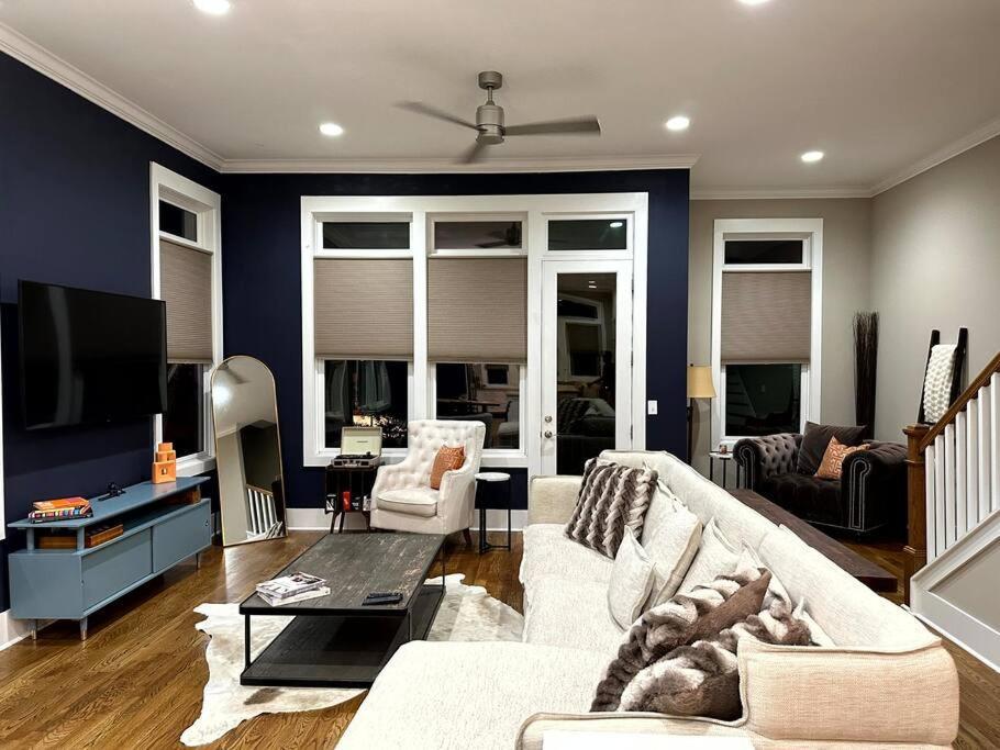 The Color Chord L 3Br In East Nashville With Rooftop Hot Tub Dış mekan fotoğraf
